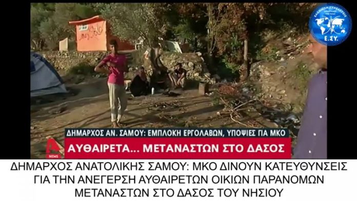 ΜΚΟ ΔΙΝΟΥΝ ΚΑΤΕΥΘΥΝΣΕΙΣ ΓΙΑ ΑΝΕΓΕΡΣΗ ΑΥΘΑΙΡΕΤΩΝ ΟΙΚΙΩΝ ΠΑΡΑΝΟΜΩΝ ΜΕΤΑΝΑΣΤΩΝ ΣΤΟ ΔΑΣΟΣ