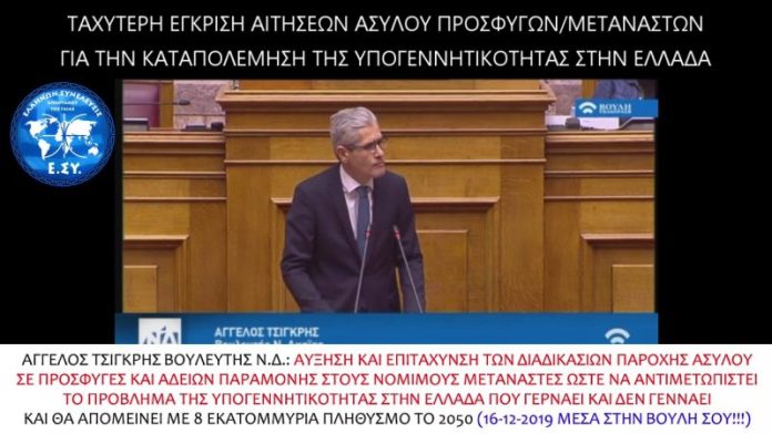 ΤΑΧΥΤΕΡΗ ΕΓΚΡΙΣΗ ΑΙΤΗΣΕΩΝ ΑΣΥΛΟΥ ΓΙΑ ΤΗΝ ΚΑΤΑΠΟΛΕΜΗΣΗ ΤΗΣ ΥΠΟΓΕΝΝΗΤΙΚΟΤΗΤΑΣ ΣΤΗΝ ΕΛΛΑΔΑ