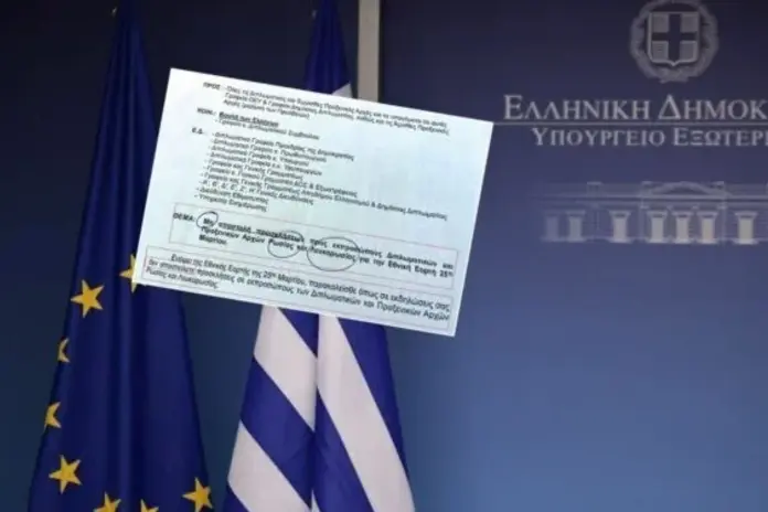 Ο Μητσοτάκης Συνεχίζει την «Κόντρα» με Ρωσία βάζοντας την Χώρα σε Περειπέτιες:Έγγραφο του ΥΠΕΞ για «μη πρόσκληση» διπλωματών της στην 25η Μαρτίου